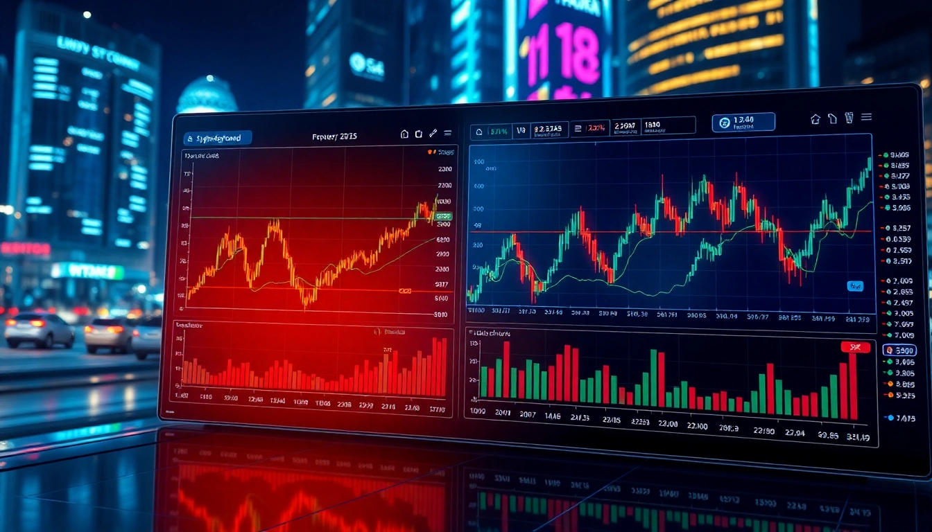 Secure aicoin trading platform interface showcasing real-time charts and market data for cryptocurrency investors.