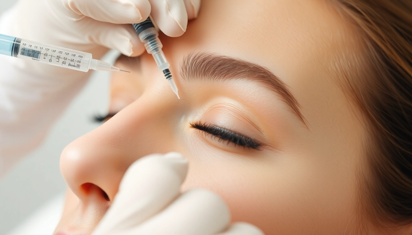 Botox Behandlung beim Experten: Professionelle Injektion für jugendliche, glatte Haut