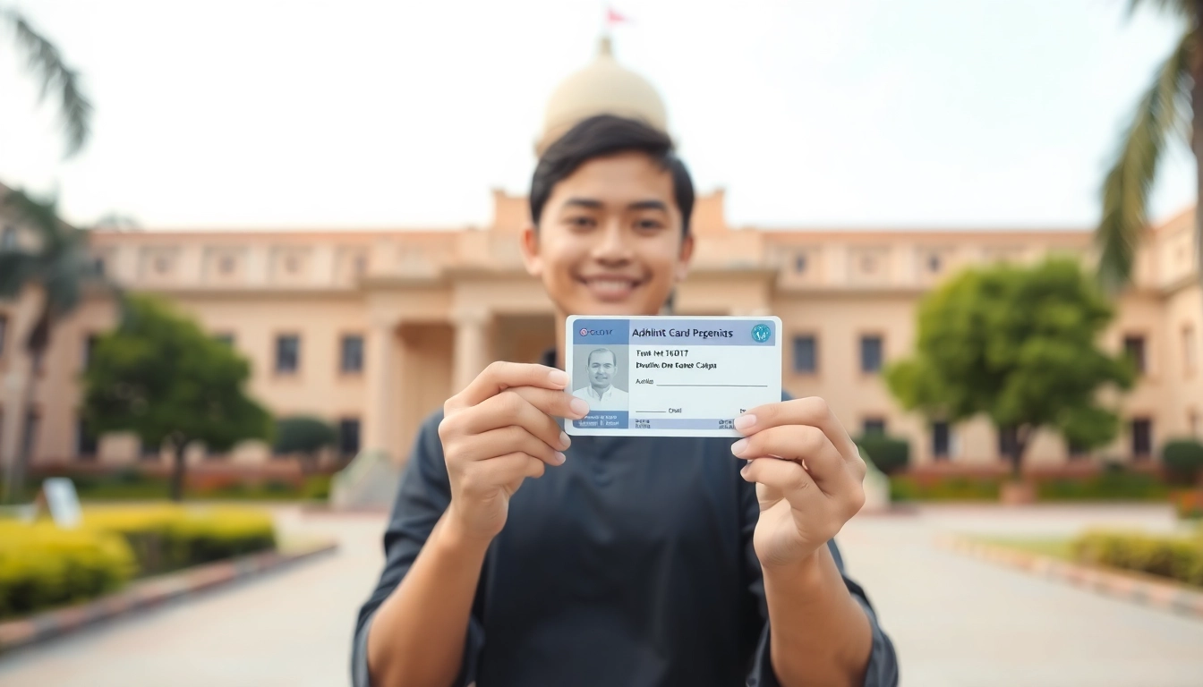 Official Admit Card download process for government job exams in India, easy access guide