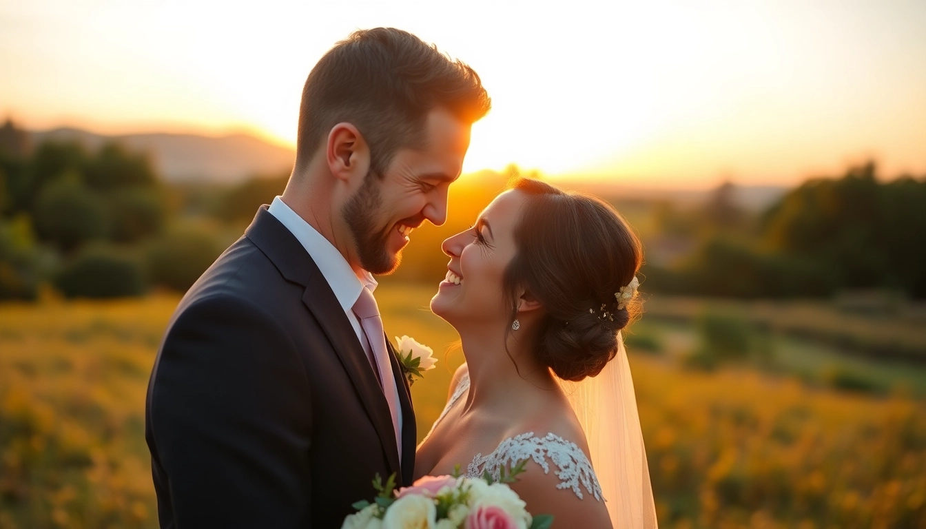 Skilled eskuvoi fotos captures natural moments of a happy couple during wedding photoshoot outdoors