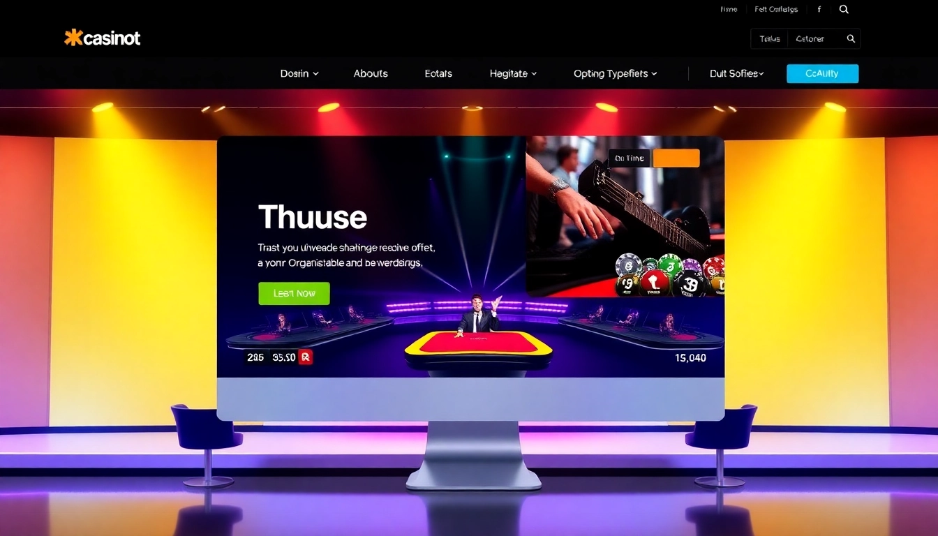Guvenilir casino siteleri showcasing secure live dealer games and offers to attract players